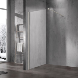 Душевая перегородка Vincea Walk-In 100 см VSW-1H100CLBN (стекло 8 мм) никель/прозрачное - фото 