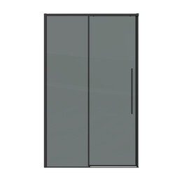 Душевая дверь Grossman  Galaxy 120 см 100.K33.01.120.21.10, чёрный/тонированное - фото 