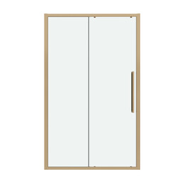 Душевая дверь Grossman  Cosmo 120 см 100.K33.02.120.32.00, золото/прозрачное - фото 