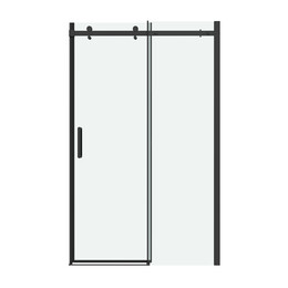 Душевая дверь Grossman  Classic 100 см 100.K33.04.100.21.00 (стекло 8 мм) чёрный/прозрачное - фото 