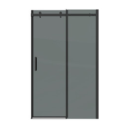 Душевая дверь Grossman  Classic 130 см 100.K33.04.130.21.10 (стекло 8 мм) чёрный/тонированное - фото 