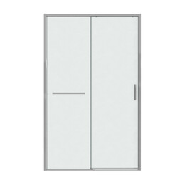 Душевая дверь Grossman  Style 130 см 100.K33.05.130.10.02, хром/шиншилла - фото 