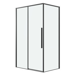 Душевое ограждение Grossman Galaxy 100х100 см 120.K33.01.1010.21.00, чёрный/прозрачное - фото 