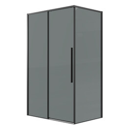 Душевое ограждение Grossman Galaxy 120х100 см 120.K33.01.1210.21.10, чёрный/тонированное - фото 