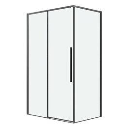 Душевое ограждение Grossman Galaxy 110х90 см 120.K33.01.1190.42.00, оружейная сталь/прозрачное - фото 