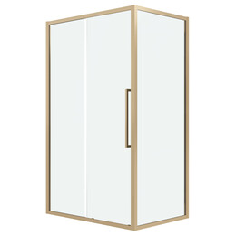 Душевое ограждение Grossman Cosmo 120х100 см 120.K33.02.1210.32.00, золото/прозрачное - фото 