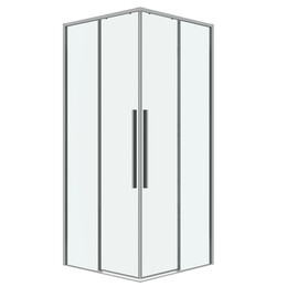 Душевое ограждение Grossman Galaxy 90х90 см 300.K33.01.9090.10.00, хром/прозрачное - фото 