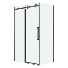 Душевое ограждение Grossman Classic 160х90 см 120.K33.04.1690.42.00 (стекло 8 мм) оружейная сталь/прозрачное - фото 