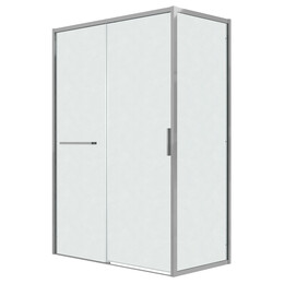 Душевое ограждение Grossman Style 130х100 см 120.K33.05.1310.10.02, хром/шиншилла - фото 
