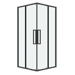 Душевое ограждение Grossman Cosmo 90х90 см 300.K33.02.9090.42.00, оружейная сталь/прозрачное - фото 