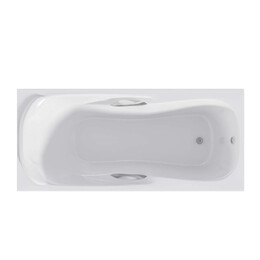 Ванна акриловая 1Marka Calypso 170x75 см с отверстиями для ручек - фото 
