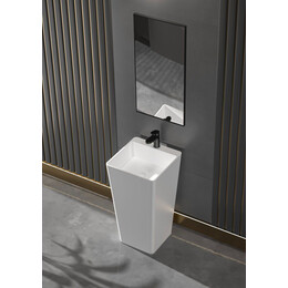 Раковина напольная Cezares 45 см CZR-LINER-450/820-LV-SS - фото 