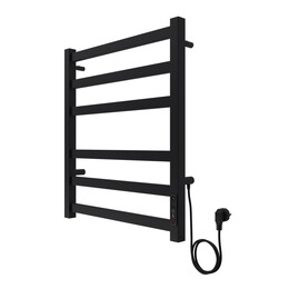 Полотенцесушитель электрический Azario Palermo П6 500x600 мм AZ83856B - фото 