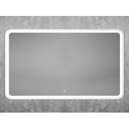 Зеркало Art&Max Genova 120 см AM-Gen-1200-800-DS-F-White - фото 