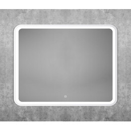 Зеркало Art&Max Genova 90 см AM-Gen-900-800-DS-F-White - фото 