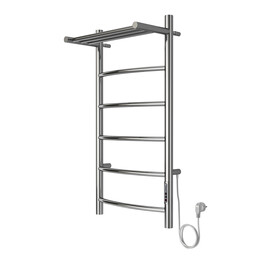 Полотенцесушитель электрический Azario Verona с полкой П6 400x800 мм AZ04848P - фото 