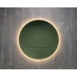 Зеркало Art&Max Asti 80 см AM-Ast-800-DS-FNC-Gold, золото - фото 