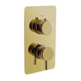 Смеситель для душа Boheme Cell 135-2-G (со скрытой частью) золото - фото 