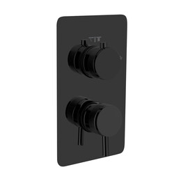 Смеситель для душа Boheme Cell 135-2-SGM (со скрытой частью) графит глянец - фото 