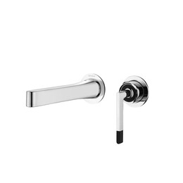 Смеситель для раковины настенный Boheme Duo 165-CR (со скрытой частью) - фото 