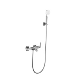 Смеситель для ванны Boheme Eterna 173-NB, никель - фото 