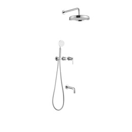 Душевая система для ванны Boheme Eterna 174-2-CR (со скрытой частью) - фото 