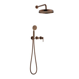 Душевая система для душа Boheme Eterna 174-BRB (со скрытой частью) бронза брашированная - фото 