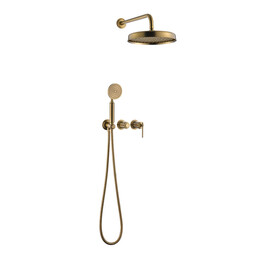 Душевая система для душа Boheme Eterna 174-BR (со скрытой частью) бронза - фото 