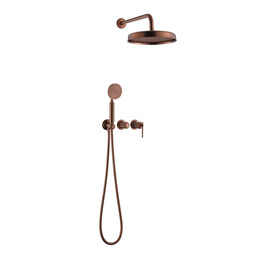 Душевая система для душа Boheme Eterna 174-CB (со скрытой частью) медь брашированная - фото 