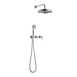 Душевая система для душа Boheme Eterna 174-NB (со скрытой частью) никель - фото 