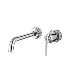 Смеситель для раковины настенный Boheme Eterna 175-CR (со скрытой частью) - фото 