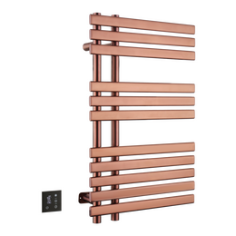 Полотенцесушитель электрический Boheme Venturo П11 80x800 мм 723-BRB, брашированная бронза - фото 