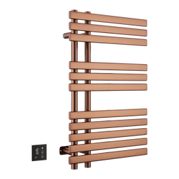 Полотенцесушитель электрический Boheme Venturo П11 80x800 мм 723-CB, брашированная медь - фото 