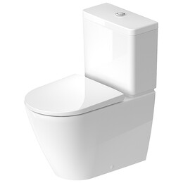 Унитаз-компакт безободковый Duravit D-Neo 20020900001 - фото 