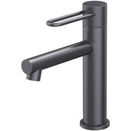 Смеситель для раковины Iddis Duna DUNGM00i01, графит матовый - фото 
