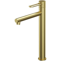 Смеситель для раковины высокий Iddis Duna DUNMG01i01, золото матовое - фото 