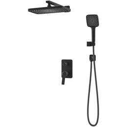 Душевая система для душа Iddis Parker PARBL02i67P, чёрный матовый - фото 