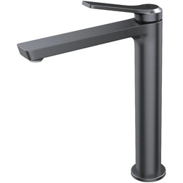 Смеситель для раковины высокий Iddis Parker PARGM01i01, графит матовый - фото 