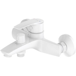 Смеситель для ванны Iddis Ray RAYWT02i02WA, белый матовый - фото 