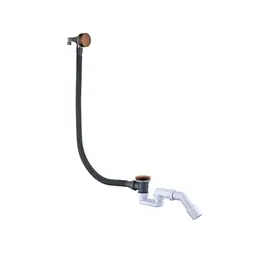 Сифон для ванны Boheme 631-BR Click-Clack, бронза - фото 