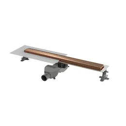 Трап Boheme Premium Linear 60 см 982-60-CB, медь брашированная (под плитку) - фото 