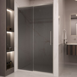 Душевая дверь Vincea Stella 120 см VDS-1ST120CGBN (стекло 8 мм) брашированный никель/тонированное - фото 
