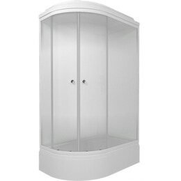 Душевая кабина Тритон Коралл 120x80 см R Щ0000068948, белый/матовое - фото 