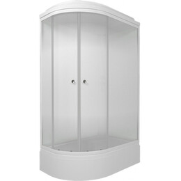 Душевая кабина Тритон Коралл 120x80 см R Щ0000068948, белый/матовое - фото 