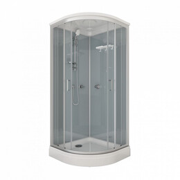 Душевая кабина Тритон Прайм 90x90 см Щ0000071581, сатин/прозрачное - фото 
