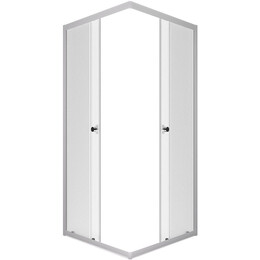 Душевое ограждение Triton Вельвет 80x80 см Щ0000071052, белый/матовое - фото 