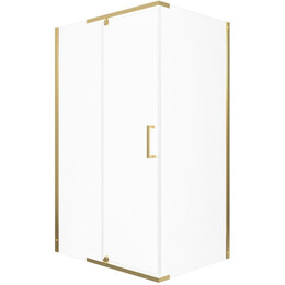 Душевое ограждение Triton Терра 120x90 см Щ0000073934, золото/прозрачное - фото 