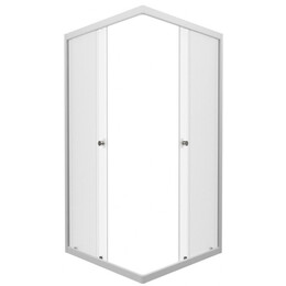 Душевое ограждение Triton Вельвет 90x90 см Щ0000063060, белый/матовое - фото 