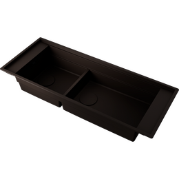 Кухонная мойка Omoikiri Sintesi Pro 114-2-U/I mo 4997450, мокко - фото 