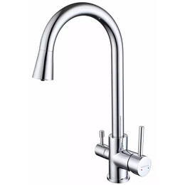 Смеситель для кухни Aquatek Вега AQ1085CR, Цвет производителя: хром - фото 